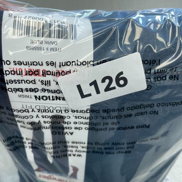 NEW Wrangler Men's 38x29 Relaxed Fit Jeans Dark Blue Stretch Denim - Picture 8 of 8